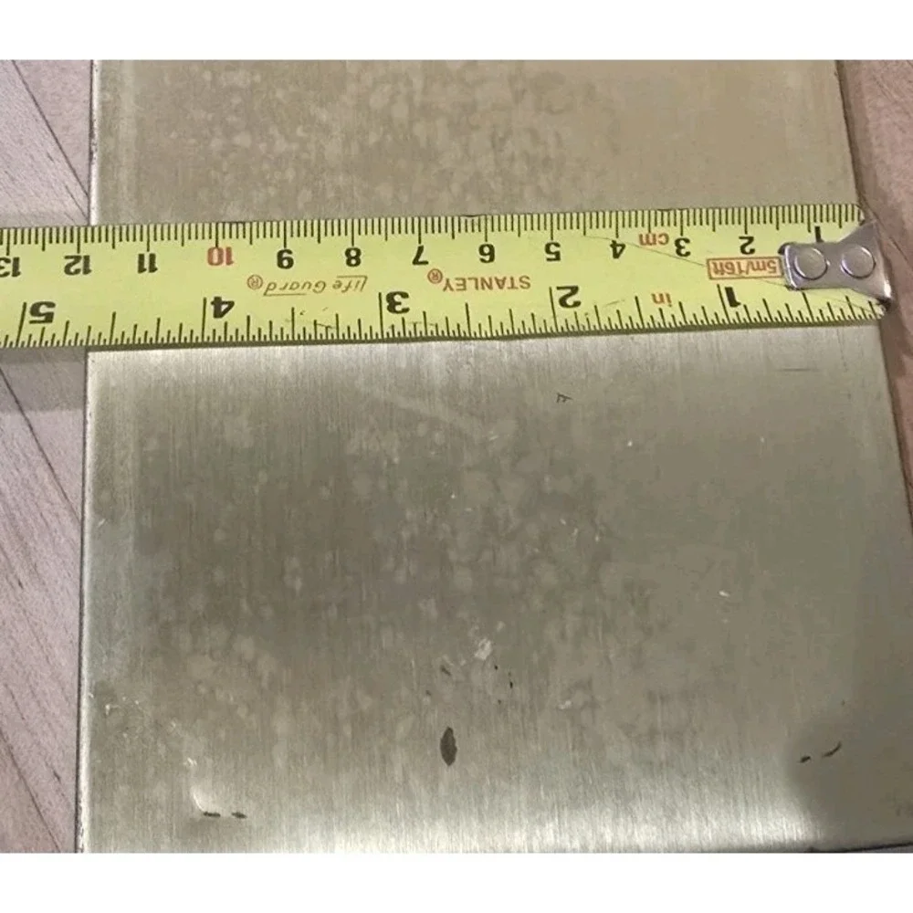 RARE VTG 1950's Brass Perpetual‎ Black Rolling Desk Calendar Notepad MCM SHERMAN